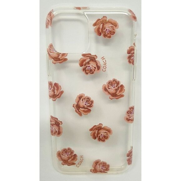 Coach Case for Apple iPhone 11 Pro - Pink Roses - Picture 1 of 1